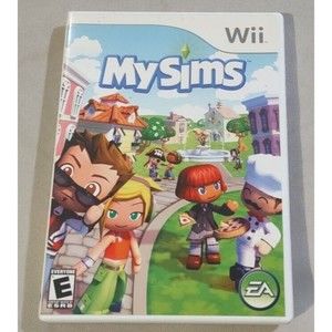 MySims (Nintendo Wii, 2007) *TESTED*‎
